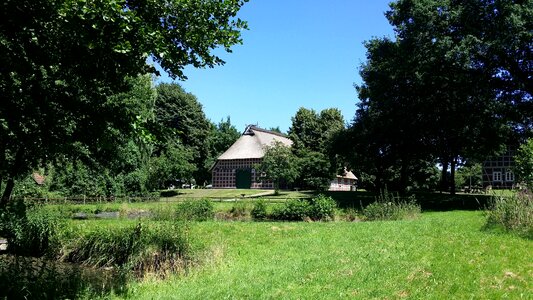 Pond rural museum