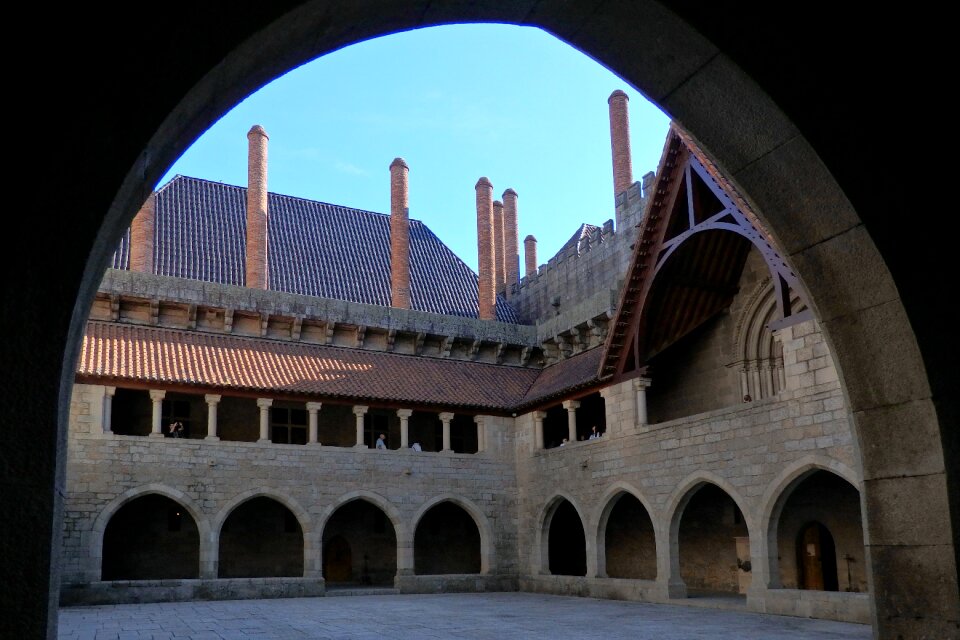 Palace historically courtyard