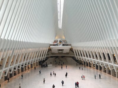 Station modern architecture photo