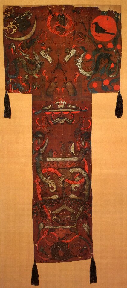 Paintings on silk in han dynasty china