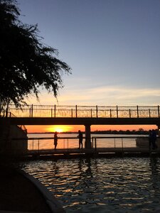 Lake sunny water