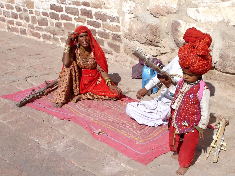 Music street music child