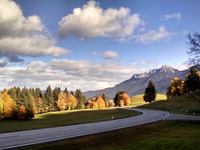 Landscape nature october