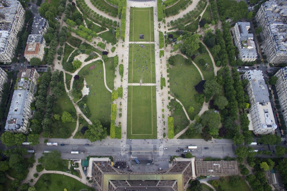 Champs de mars france landscape
