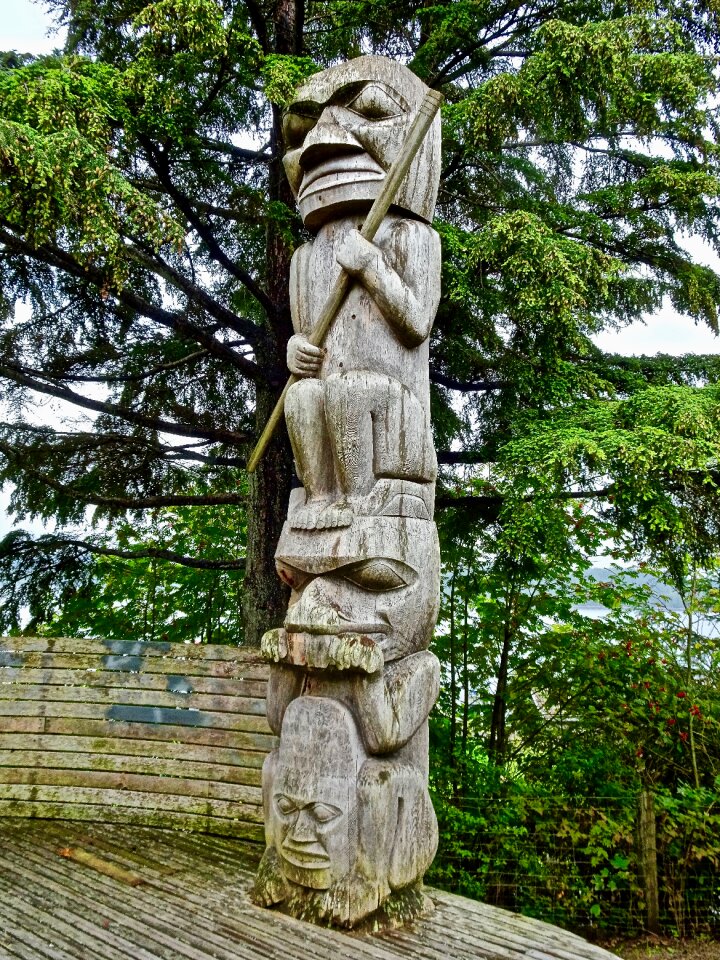 Wooden symbol native