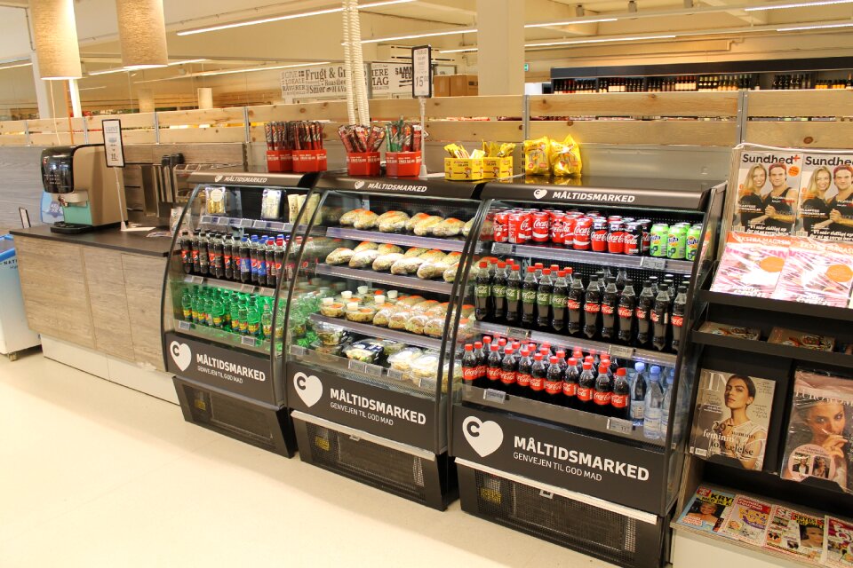 Soda water shop super market