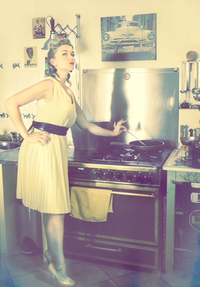 Dress pastels model