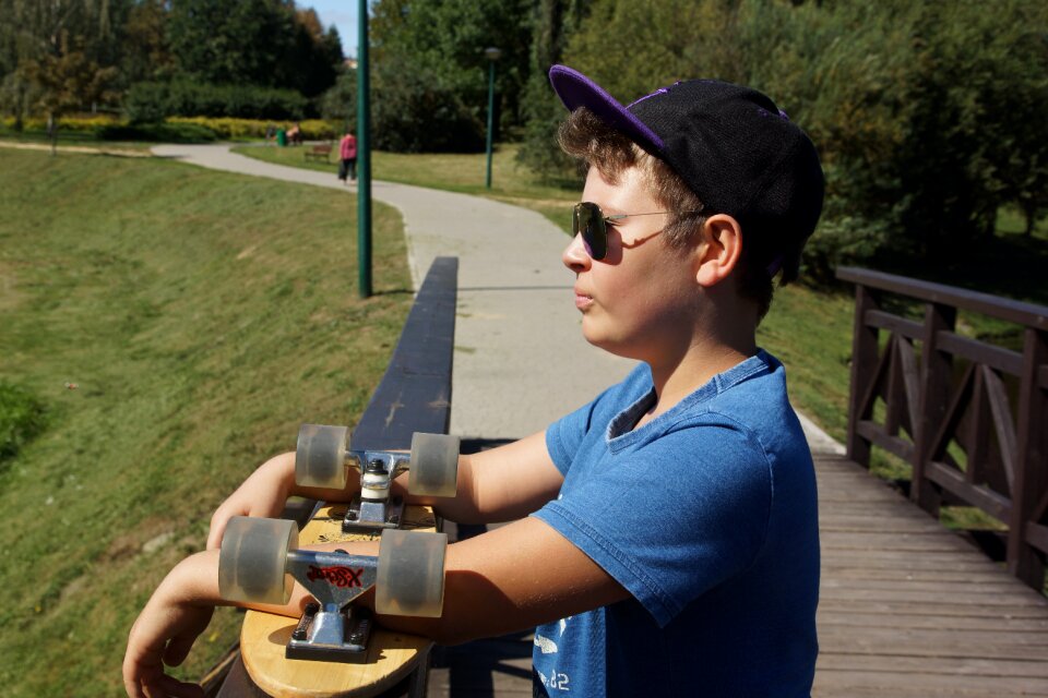 Sport park skateboard