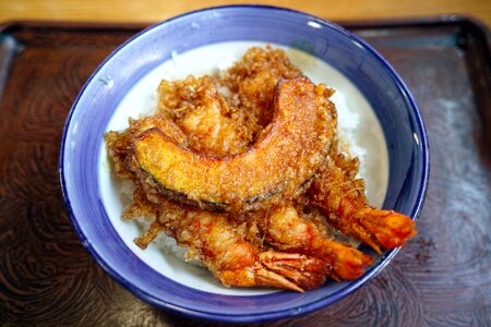 Food tempura shrimp