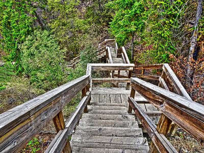 Steps outdoor direction