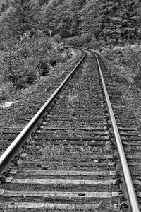 Line rail transportation photo
