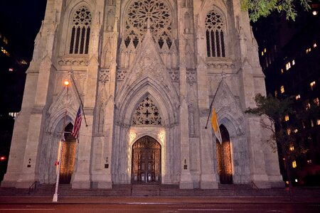 New york church saint patrick photo