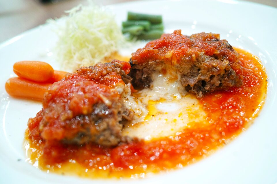 Cuisine food hamburger steak