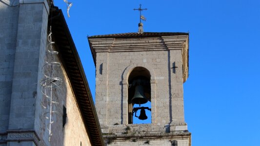 Norcia san benedetto campanile