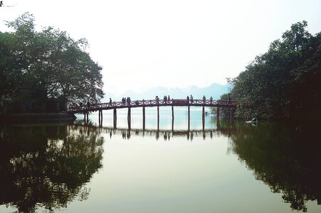 Bridge lake photo