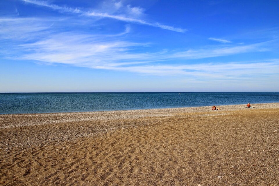 Vacations by the sea beach water
