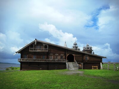 House sky church