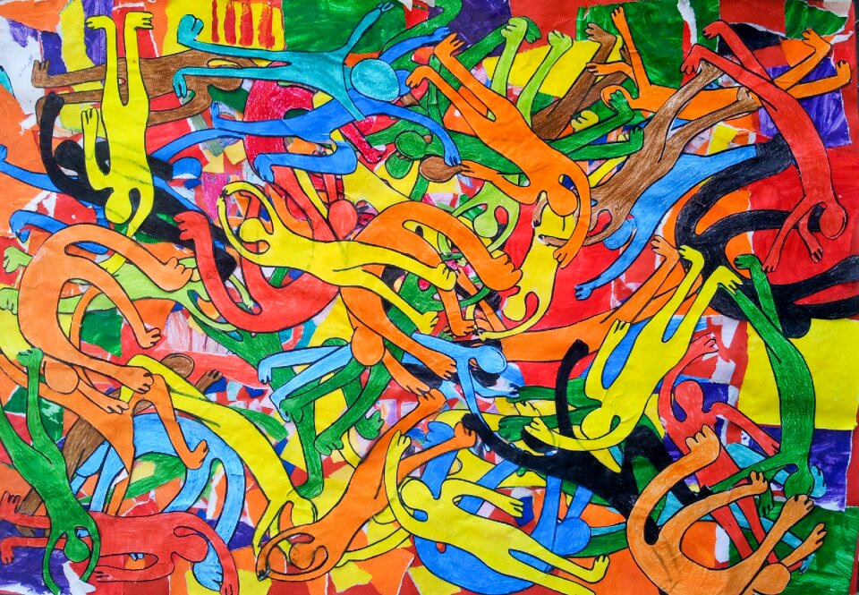Recycling art visual art