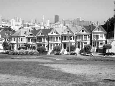San francisco alamo square california