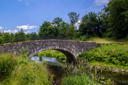 River stone landscape