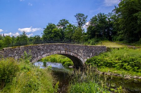 River stone landscape photo