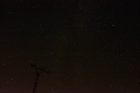 Night sky dark stars