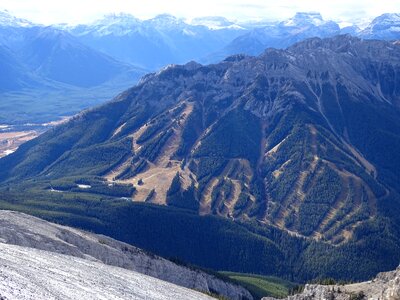 Cascade mountain mount norquay photo