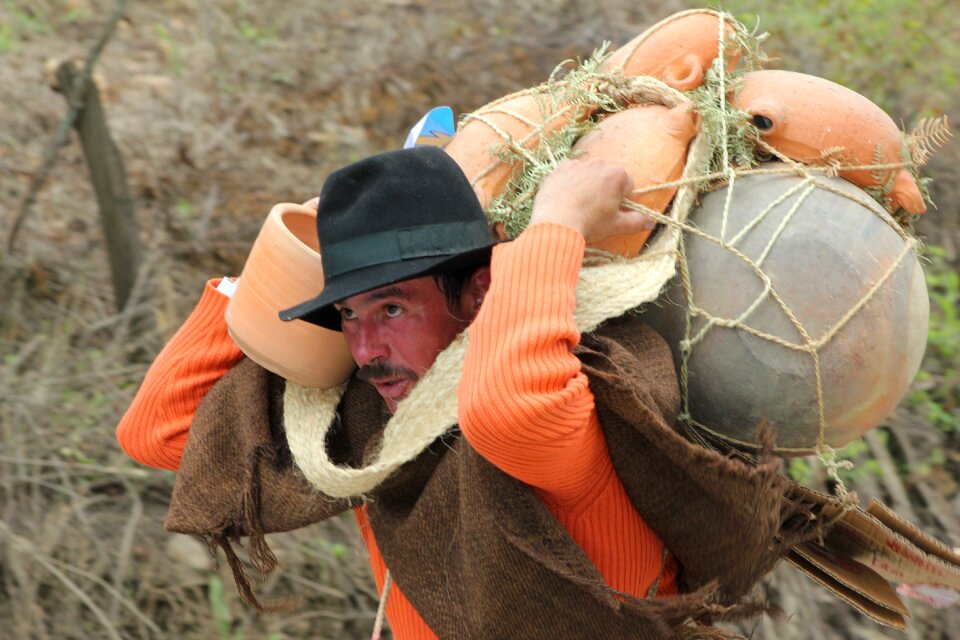 Man colombia worker