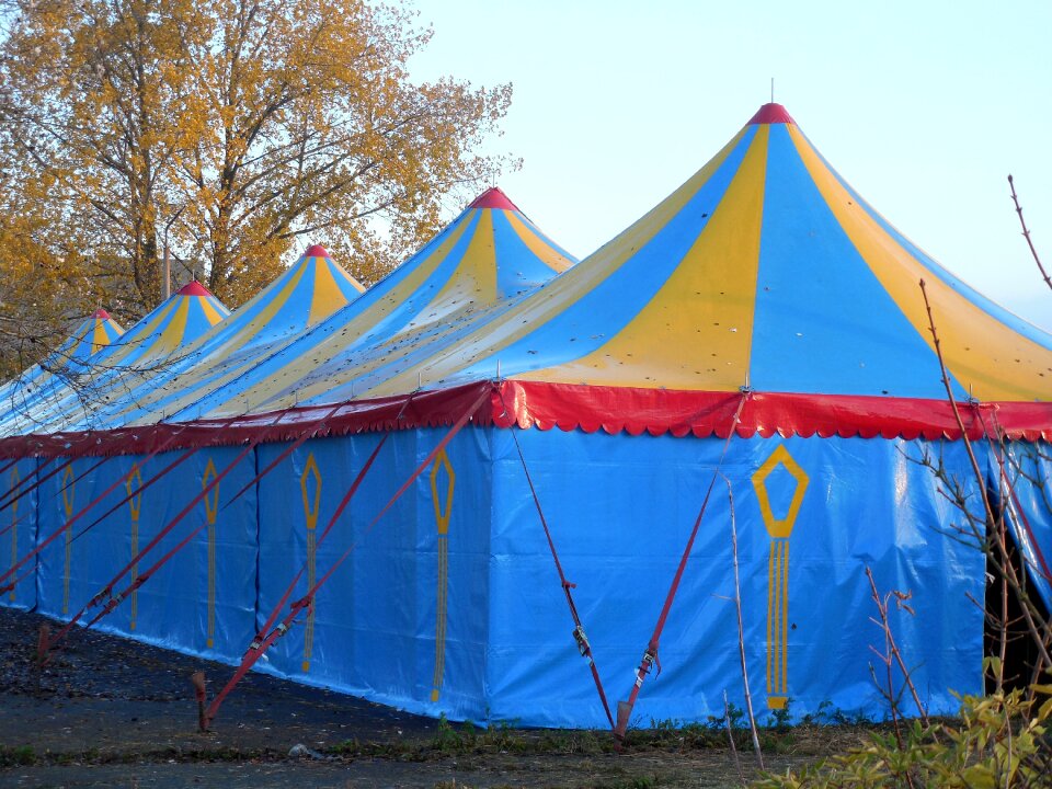Circus circus tent folk festival