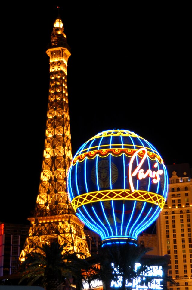 United states las vegas eiffel tower