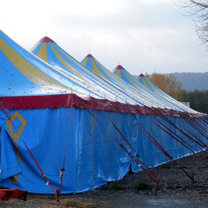 Circus circus tent folk festival photo