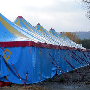 Circus circus tent folk festival
