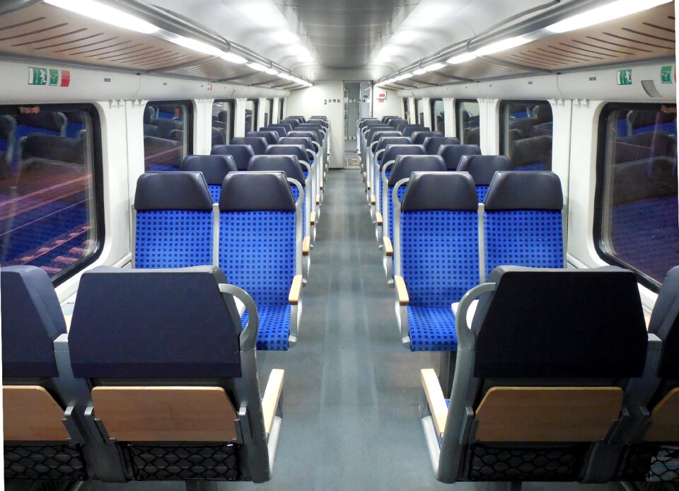 Lonely evening travel