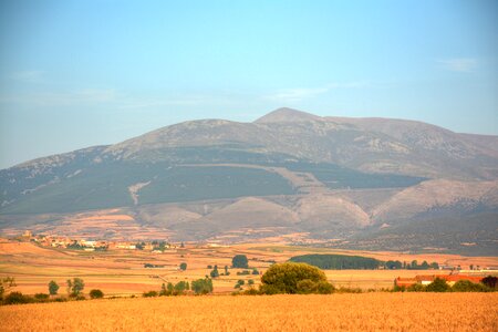 Mountain soria landscape
