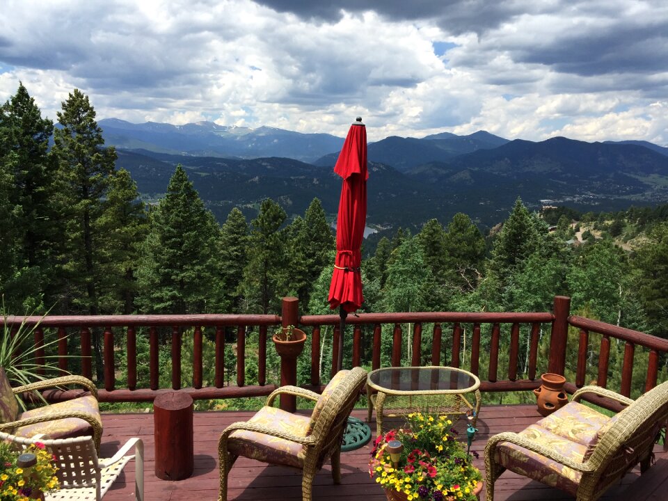 Scenery balcony landscape