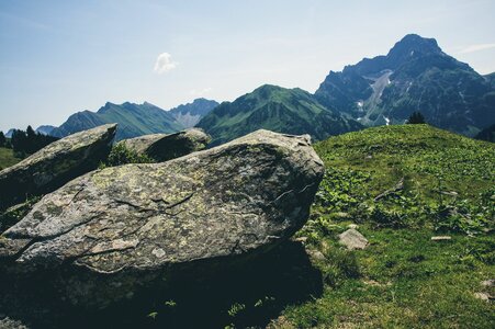 Austria kleinwalsertal trail photo