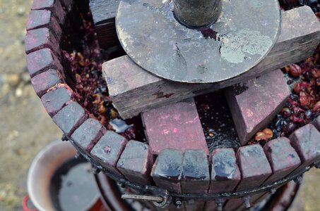 Work wine making red wine