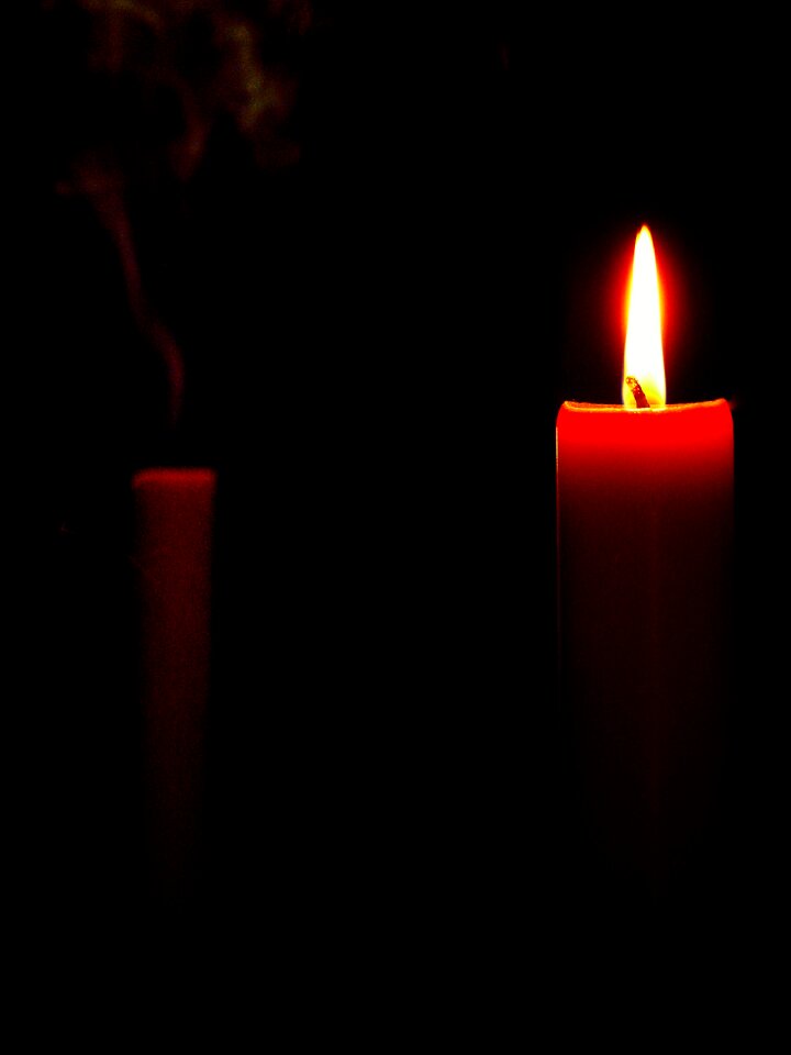 Autumn flame light