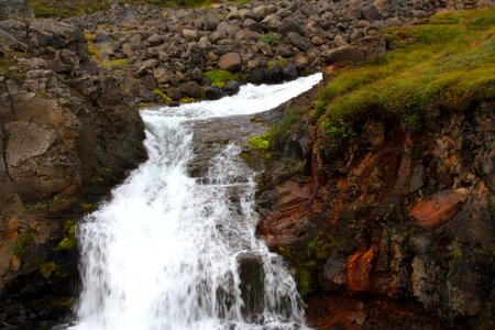 Rock water masses farbenspiel