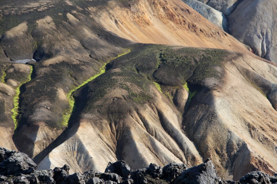 Icelandic landscape desert
