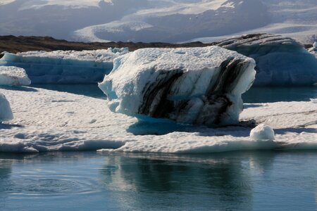 Icebergs iceland chunks of ice photo
