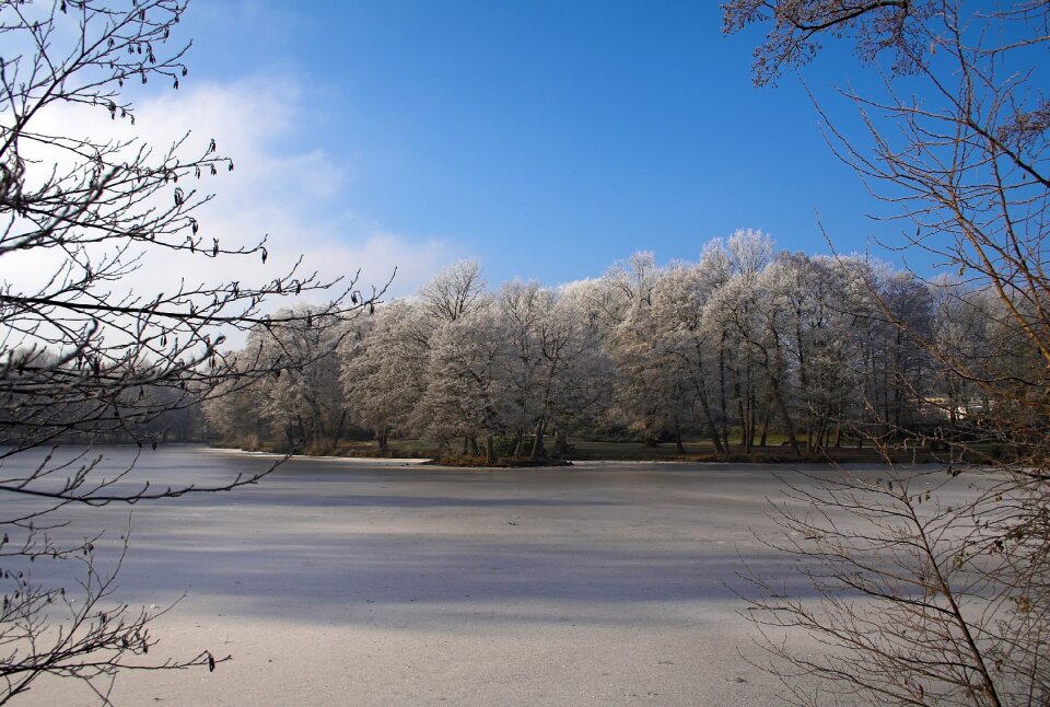 Landscape water winter