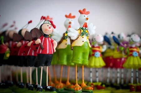 Molding chicken toys