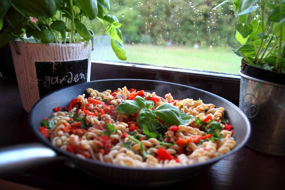 Paprika buckwheat frying pan