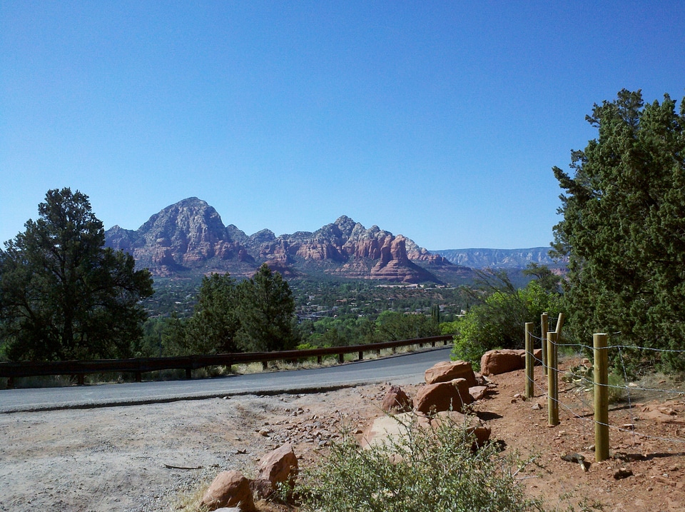 Highway landscape wilderness