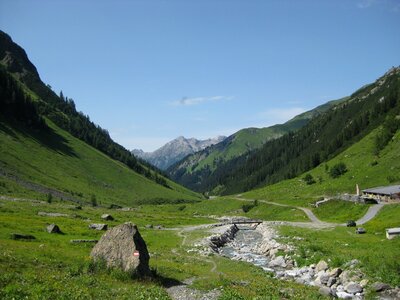 Summer landscape europe