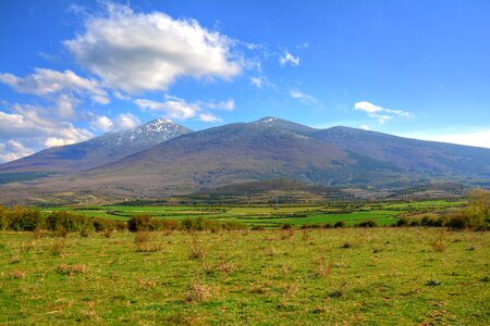 Mountain landscape soria photo