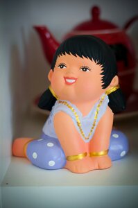 Children from thailand lady molding