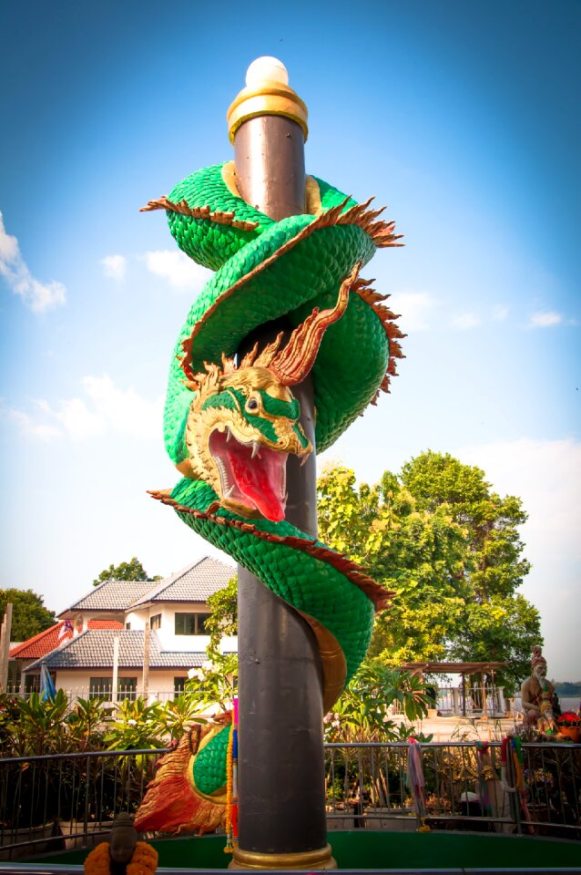 Mukdahan thailand serpent