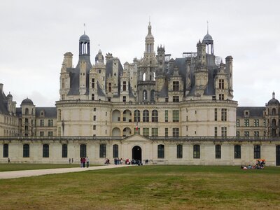 Loire valley france château de chambord photo